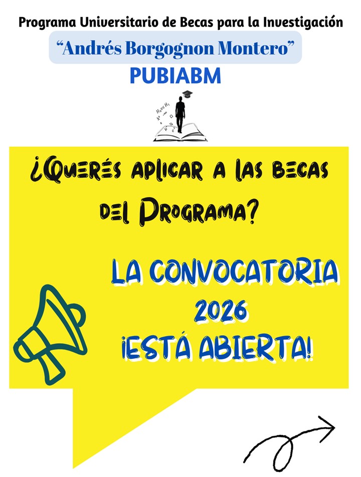La Convocatoria 2026 del PUBIABM se encuentra abierta.