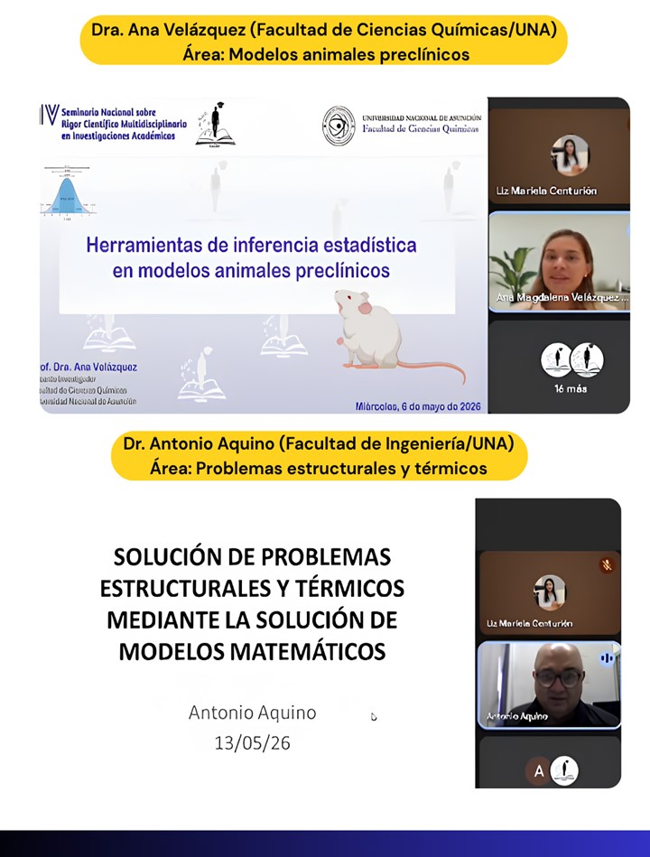 Finalizó exitosamente el ciclo de charlas-IV Seminario sobre Rigor Científico