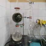 Ejecución de variable: obtención del aceite esencial de canela por arrastre de vapor.