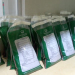 Acondicionamiento de las 28 muestras de suelo en las instalaciones del Laboratorio Agronómico de una unidad académica.