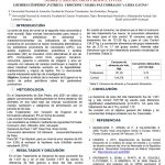 Uso de eugenol en la ración de pollos parrilleros y su efecto sobre parámetros productivos.
Estudiante: Lourdes Céspedes. Orientadora: Dra. Patricia Criscioni.