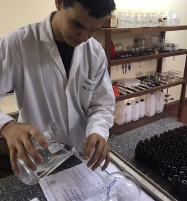 Preparación de ácido clorhídrico de un molar