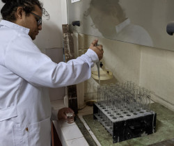 Preparación de extractantes para digestión de fósforo residual con ayuda del microdigestor