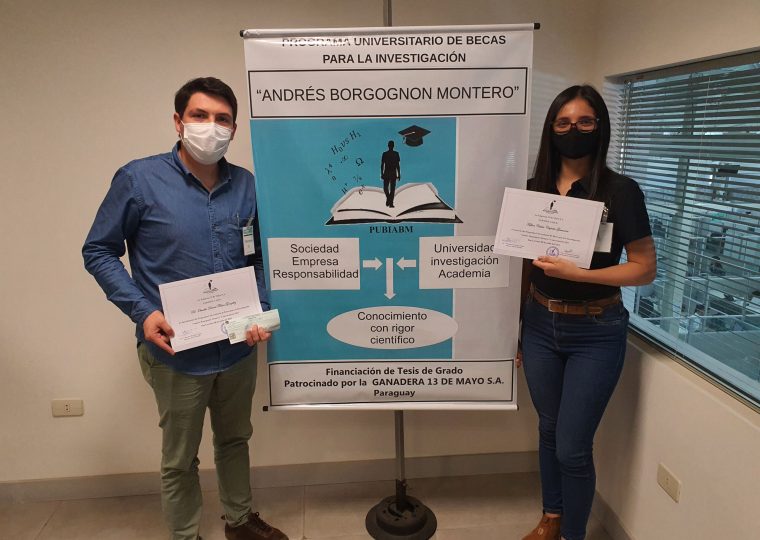 Orientador Dr. Osvaldo Frutos y Universitaria Celeste Céspedes