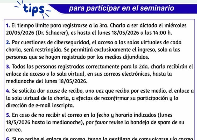IV Seminario 20 de mayo - 1
